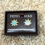 Turquoise Gold Stud Earrings order at boltranchstore.com