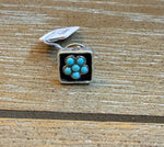 Turquoise Star Tack Pin buy at boltranchstore.com western hat accessories