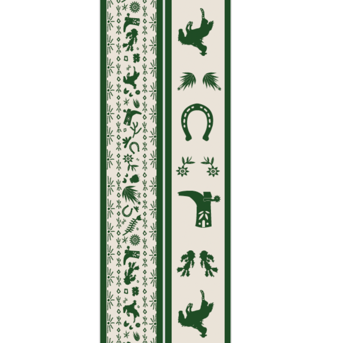 Fringe Scarves Game Day Twilly Down South Doily Green skinny 2 inch by 45 inch poly chiffon ribbon scarf western clothing