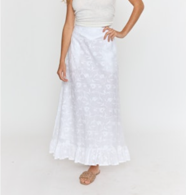 Urmi Midi Skirt Buy at Boltranchstore.com western boutique