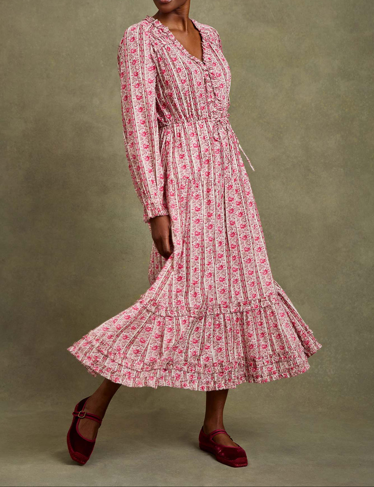 Penelope Chilvers Vilanova Dress lightweight cotton skirt with easy movement western clothing