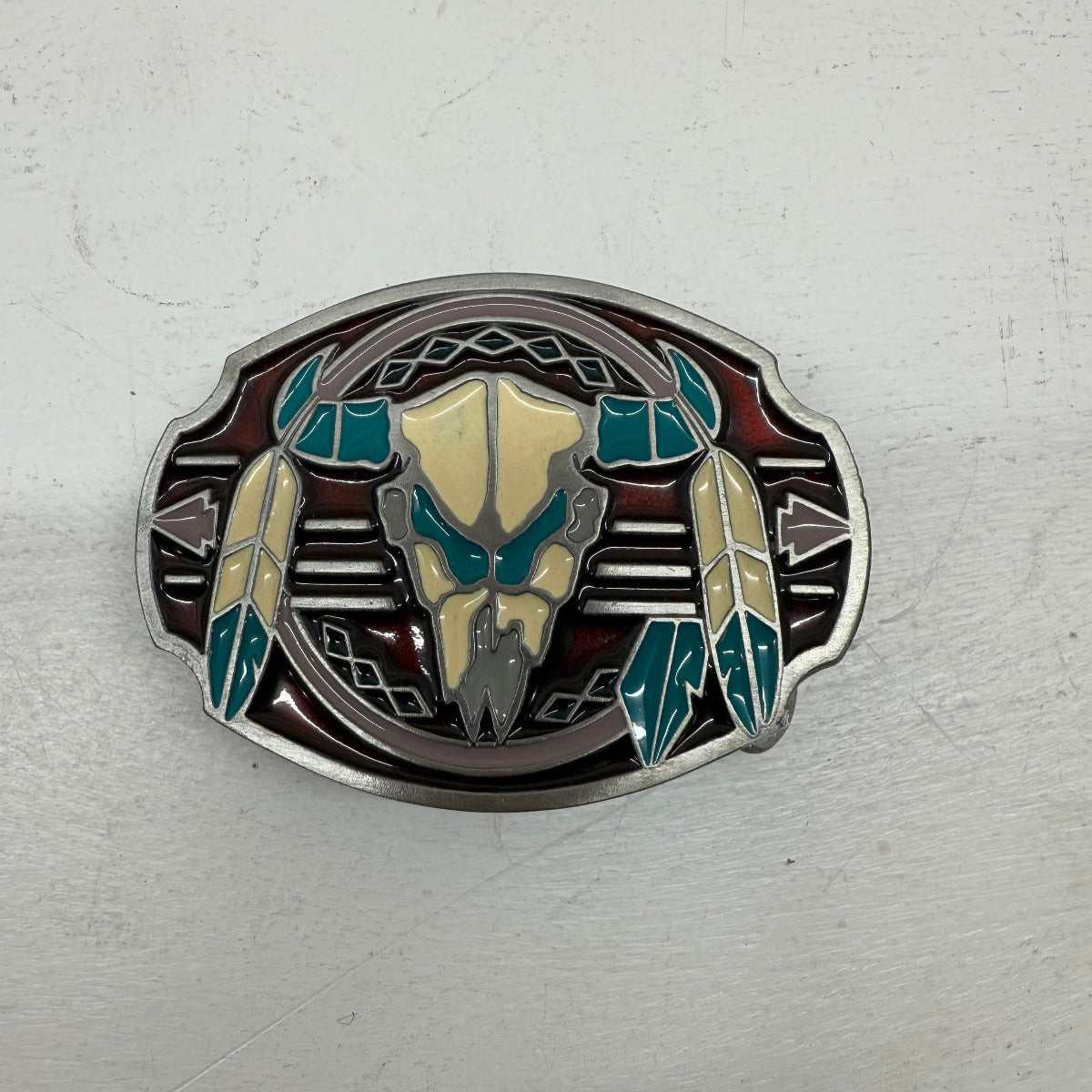 Vintage Bison Buffalo Dream Catcher Buckle western wear