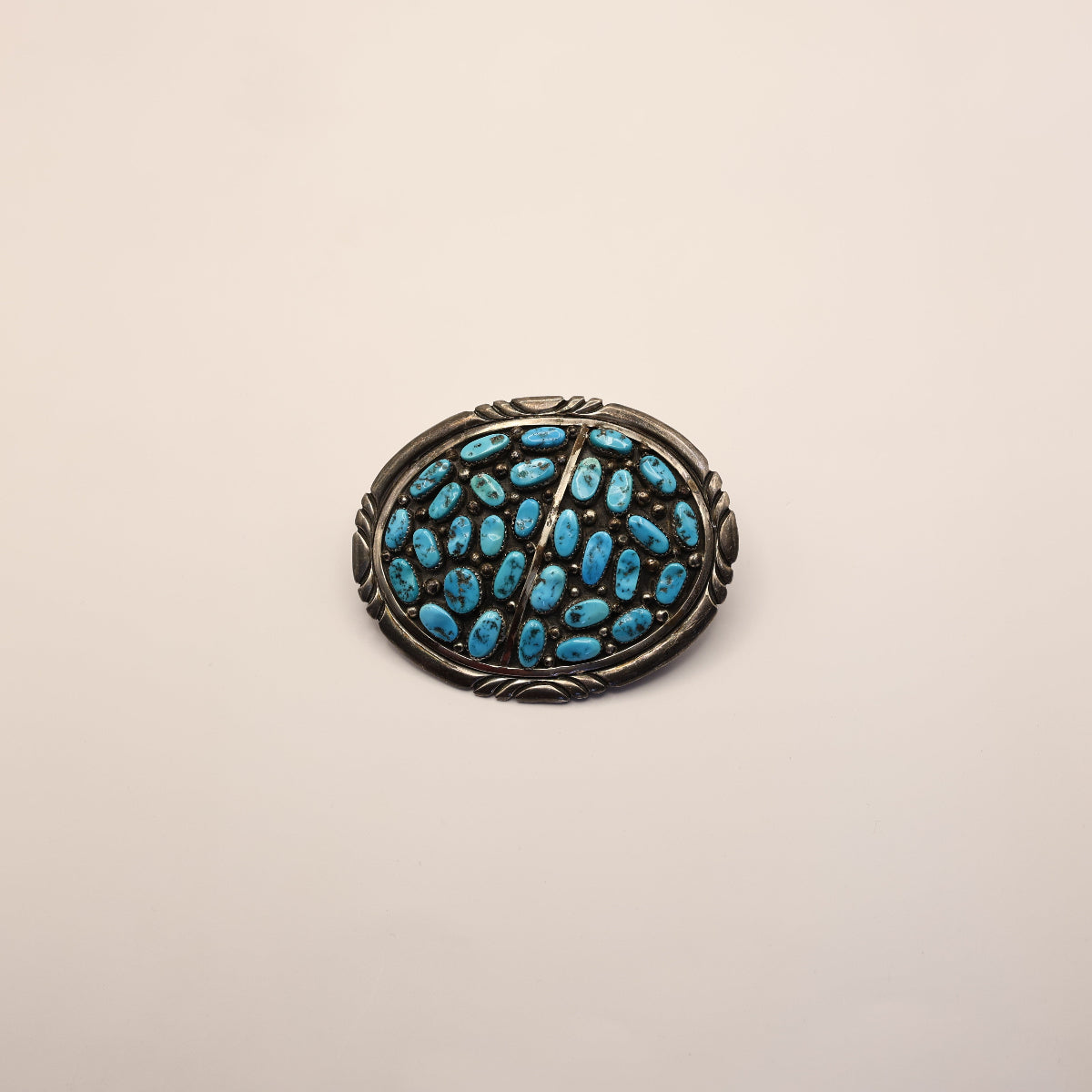 Vintage Multi Stone Diagonal Buckle