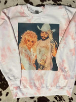 Vintage Post and Dolly Fleece Crewneck buy at boltranchstore.com Post Malone