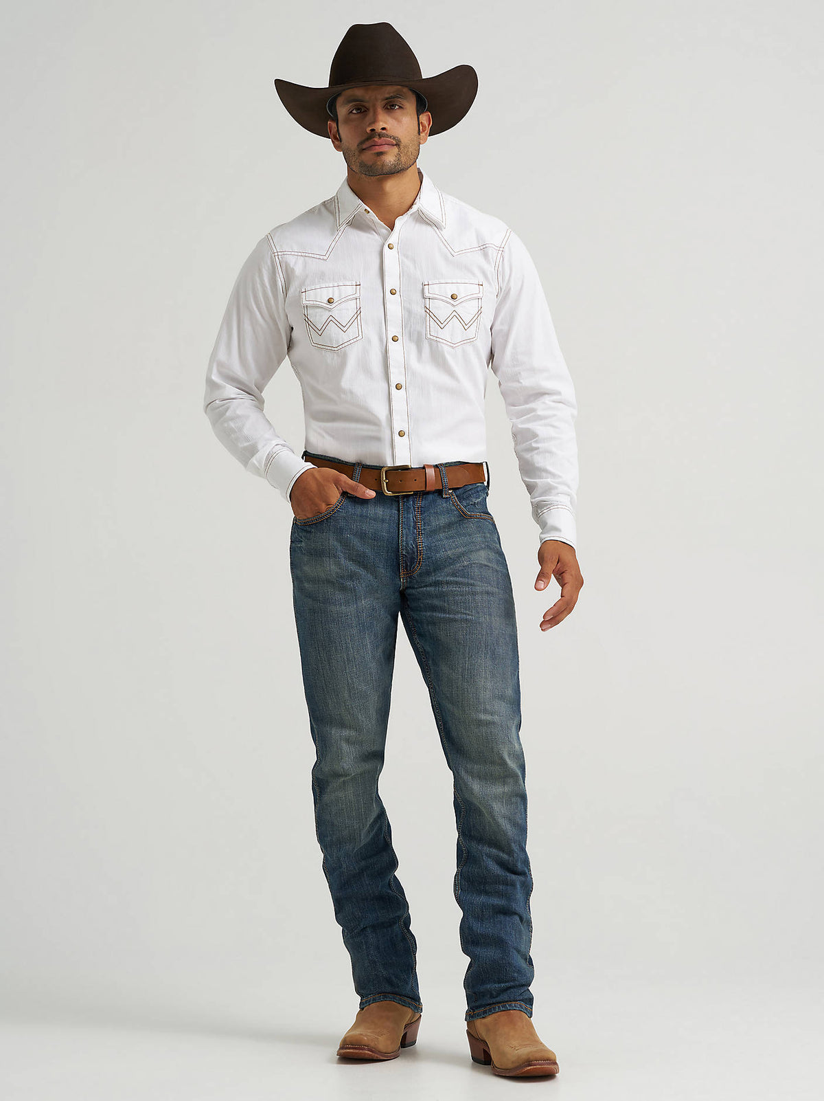 Wrangler Mens Retro Slim Straight Bozeman mens bottoms jeans denim cowboy wrangler slim jeans free shipping at boltranchstore.com