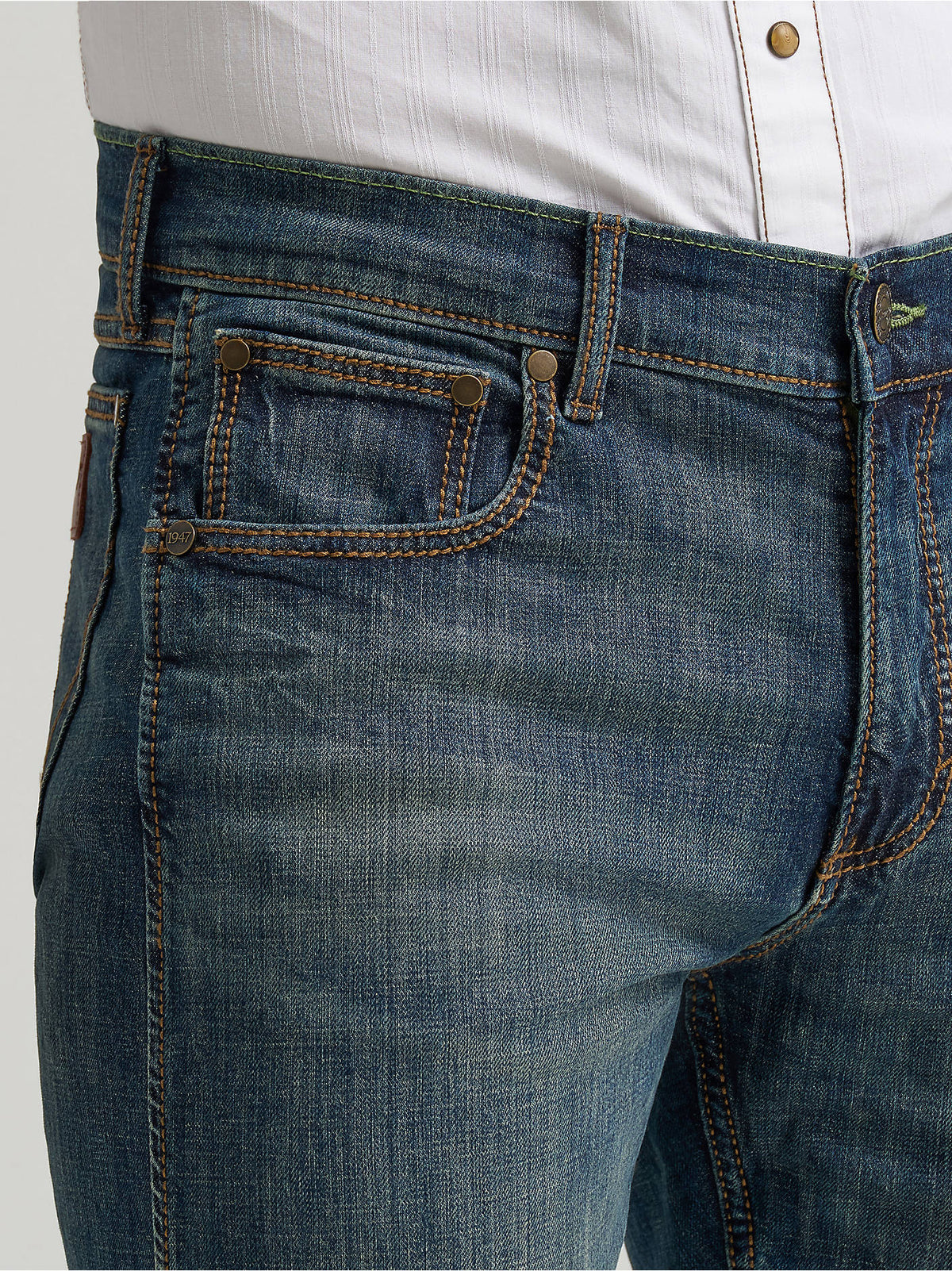 Utah mens rodeo western fashion Wrangler Mens Retro Slim Fit Straight Leg Jean Bozeman SKU WLT88BZ