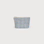 Waterproof Indigo Gingham Pouch shop at boltranchstore.com free shipping travel bags