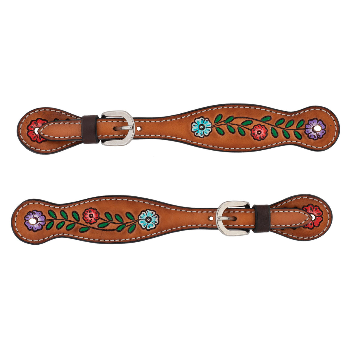 Weaver Ladies Floral Vine Spur Straps shop at boltranchstore.com western 