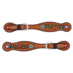 Weaver Ladies Floral Vine Spur Straps shop at boltranchstore.com western 