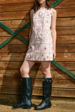 Western Flair Shift Dress Buy at Boltranchstore western boutique rodeo fashion