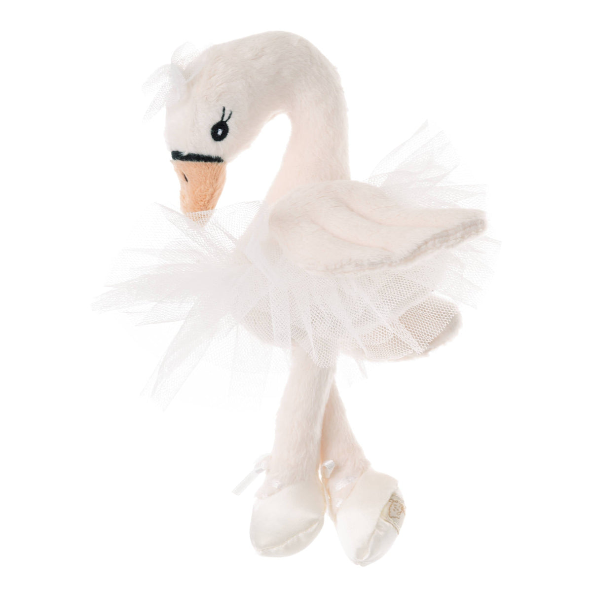Bukowski White Odette silk ballet shoes for a little dancer