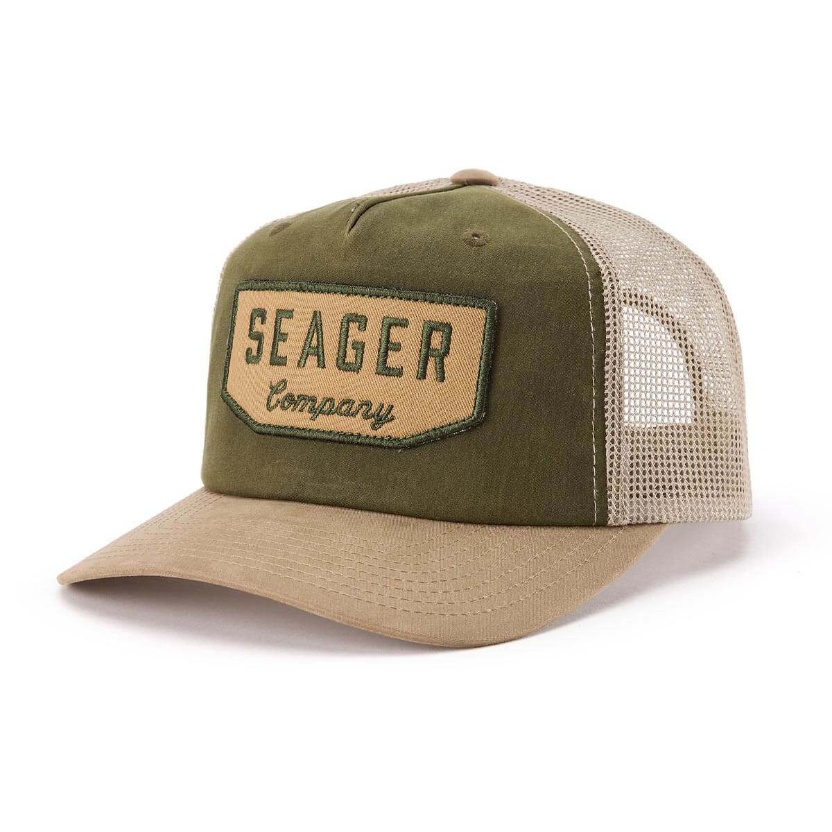 Western clothing mens western clothing Utah Wilson Waxed Snapback Tan Green SKU MHH26WLSWGRN Boltranchstore.com free shipping