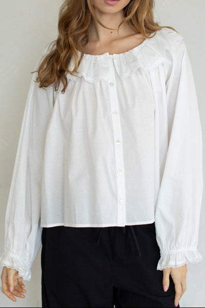 Womens Daphne Blouse dress up or down shirt fee shipping at boltranchstore.com