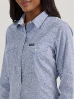 Womens_Wrangler_All_Occasion_Western_Snap_Shirt Front