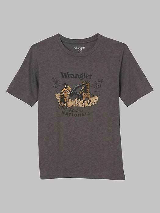 Wrangler Boys Rodeo Nationals Graphic SS T-Shirt