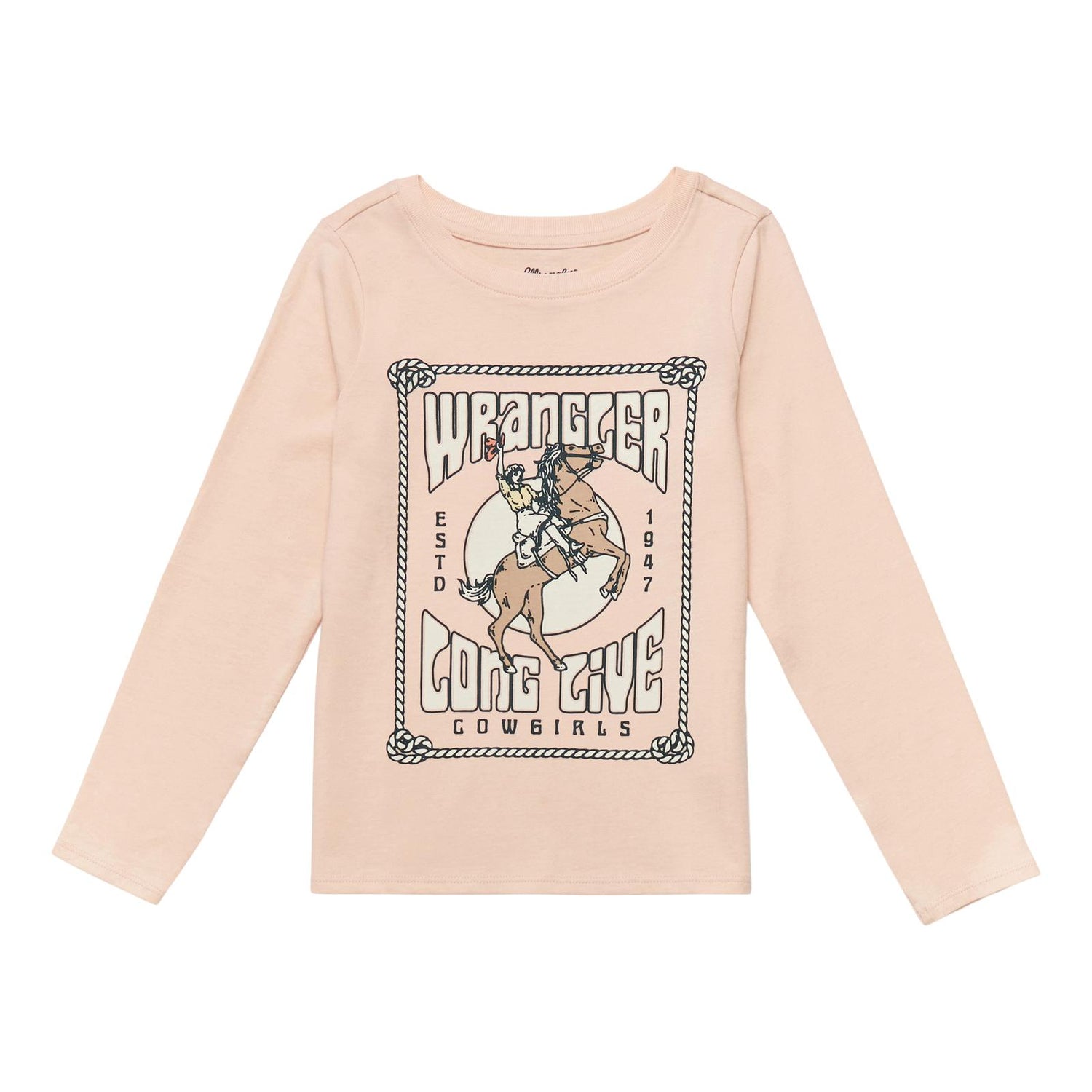 Wrangler Girls Long Sleeve Graphic T Shirt