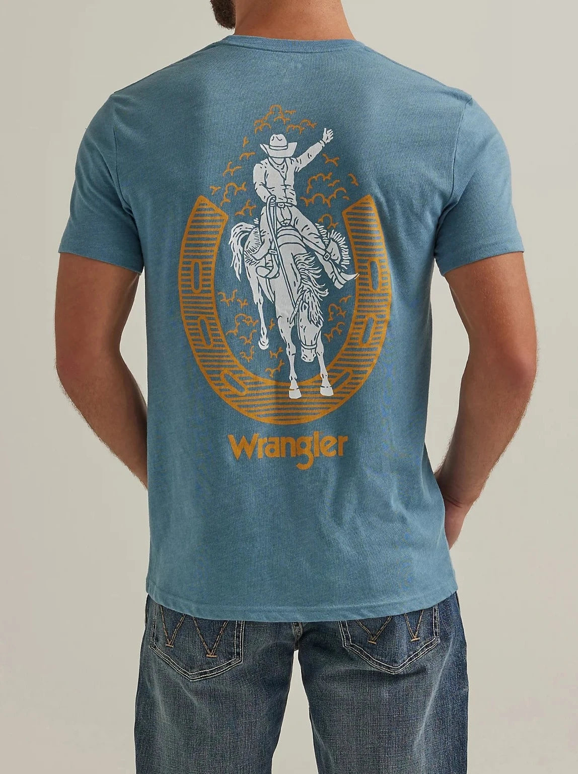Wrangler Mens Back Graphic T-Shirt