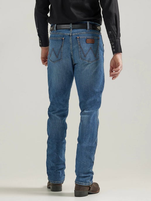 Wrangler Western Mens Retro Slim Straight - Normande