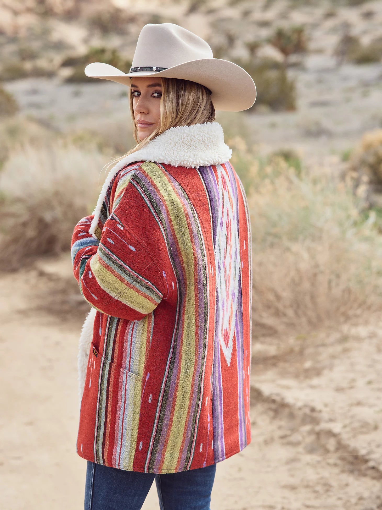 Wrangler Lainey Wilson Sunburst Aztec Coat