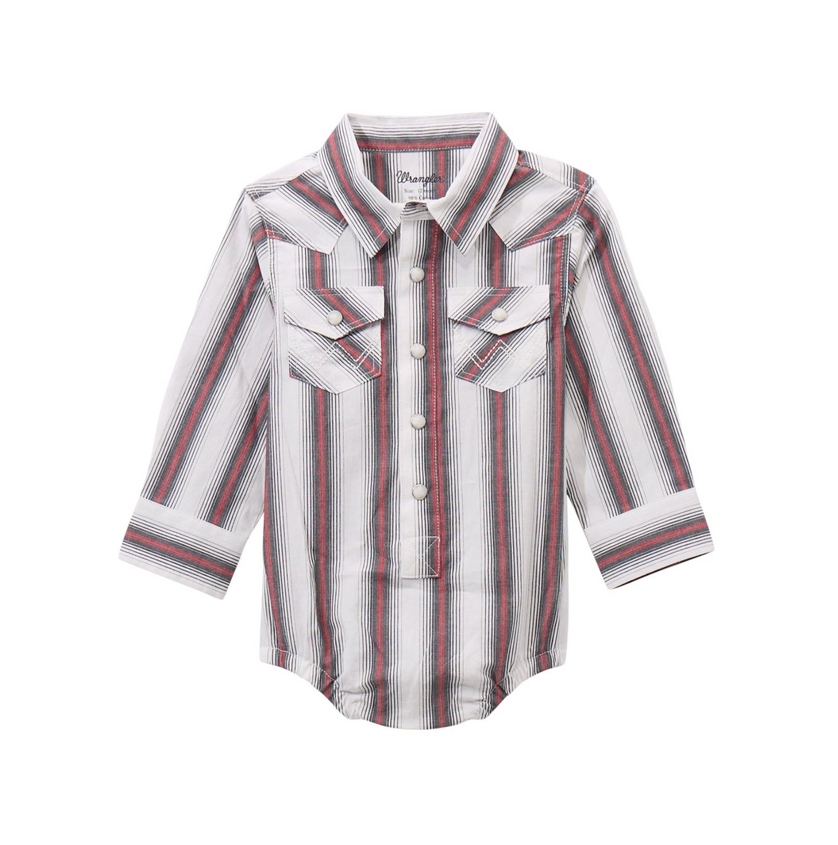 Wrangler Baby Boy Bodysuit in White Multi buy at boltranchstore.com western baby