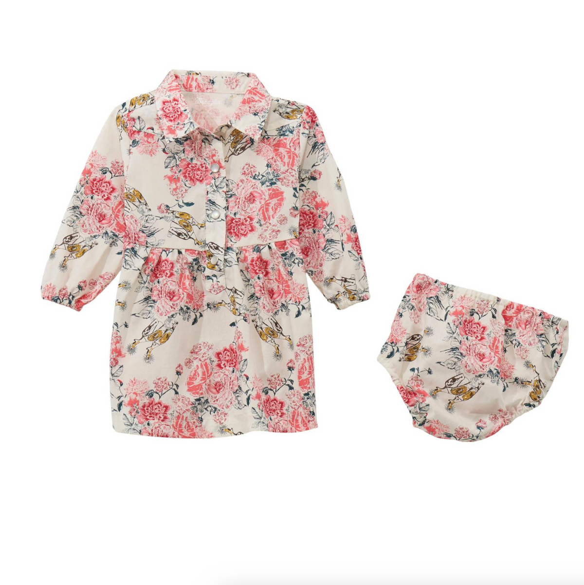 Wrangler Baby Girl Floral Dress buy at boltranchstore.com western boutique 