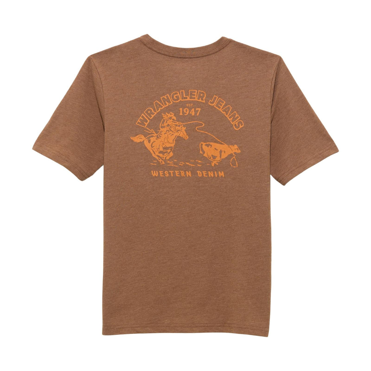 Wrangler Boys Regular Tee Roping Tee western wear at boltchranchstore.com