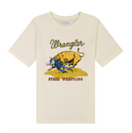 Wrangler Boys Regular short sleeve steered antique white t shirt Boltranchstore.com Free Shipping steer wrestling 112379615 
