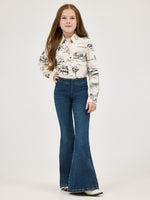 Wrangler Girls Lainey Wilson Pull On Bell Bottoms alt