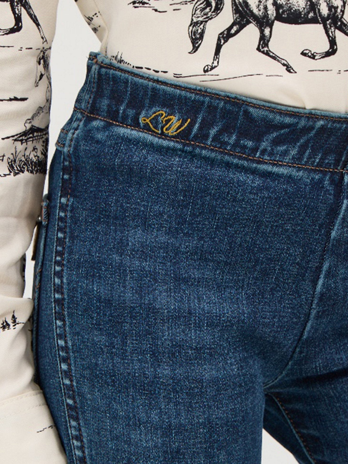 Wrangler Girls Lainey Wilson Pull On Bell Bottoms front