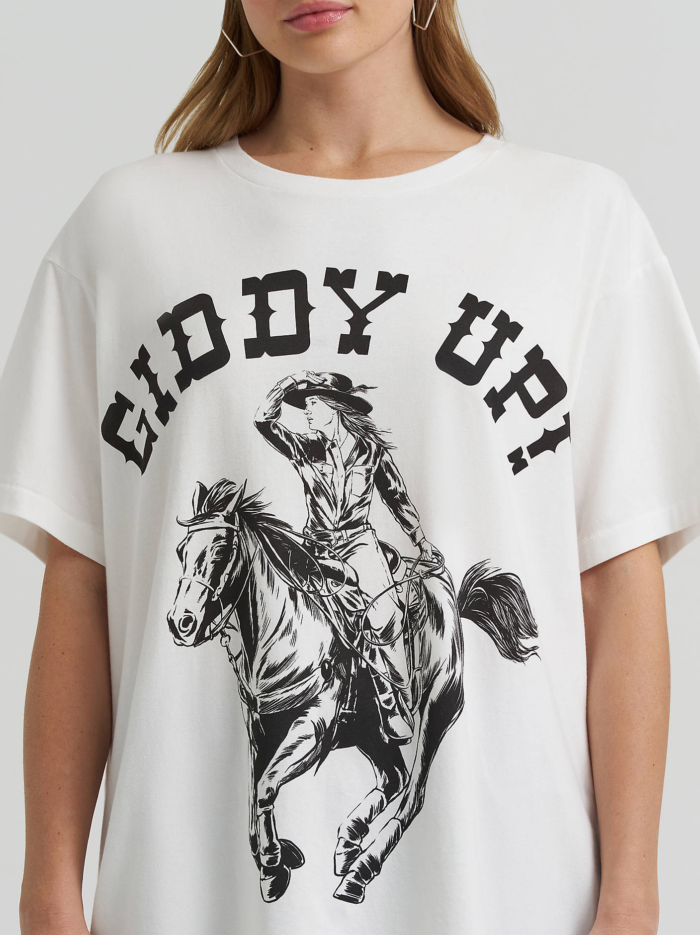 Wrangler Laney Wilson X Giddy Up Tee shop at boltranchstore.com western wear