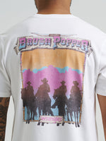 Wrangler Mens Reissue Brushpopper TShirt  a ranch t shirt supporting the cowboy brushpoppers at boltranchstore.com
