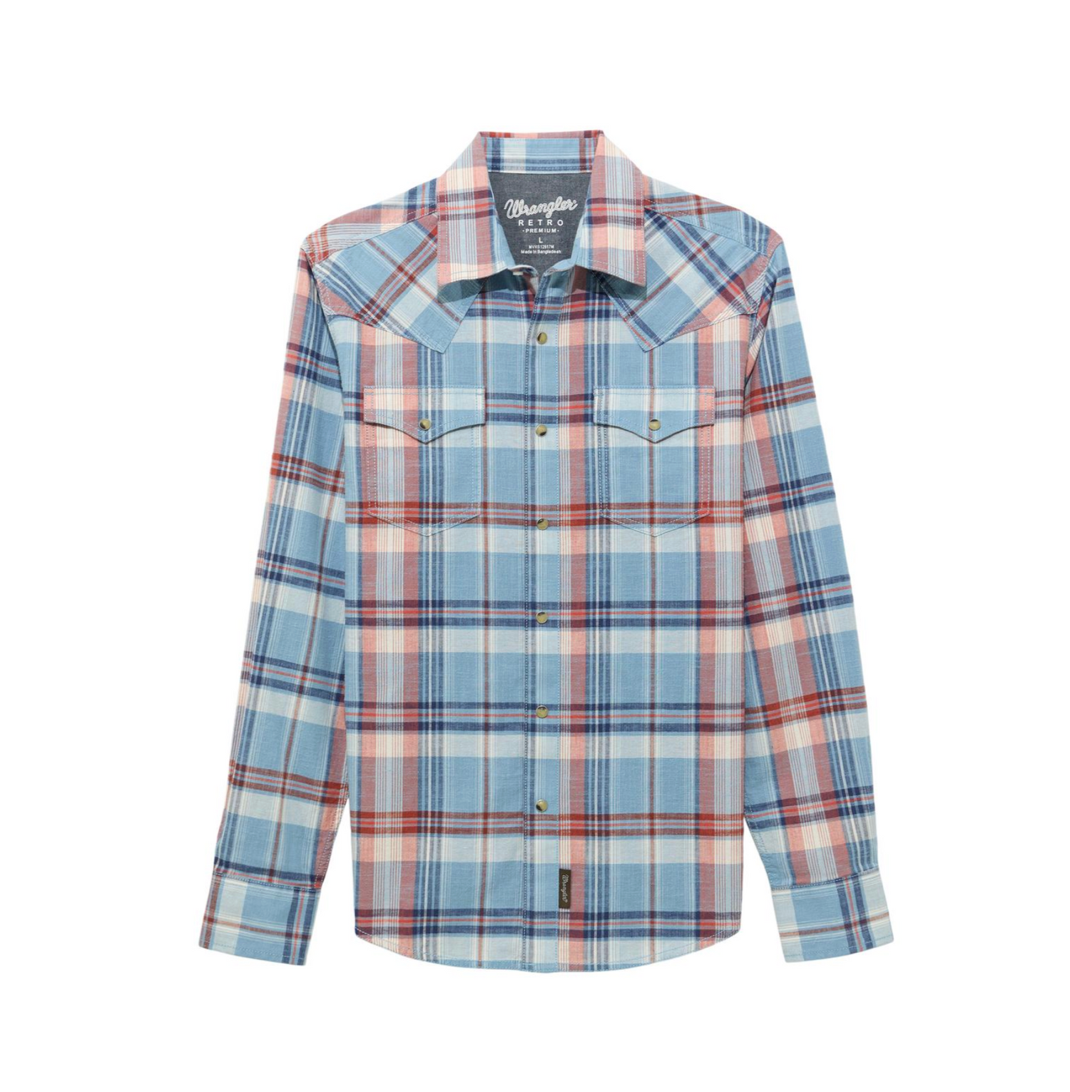 Wrangler Mens Retro Premium Shirt find at boltranchstore.com western wear free shipping