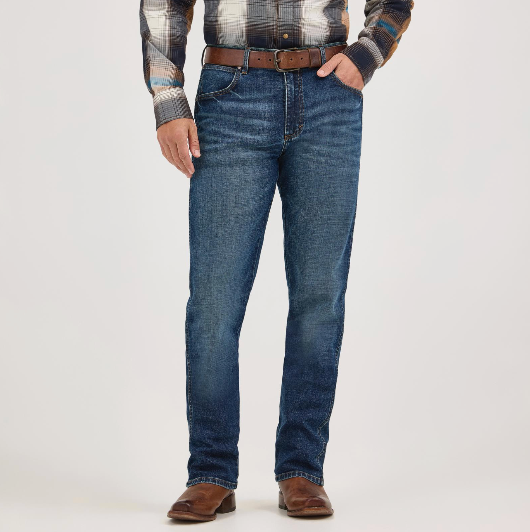 Wrangler Retro Mens Slim Straight Jean in Jasper buy at boltranchstore.com western wear