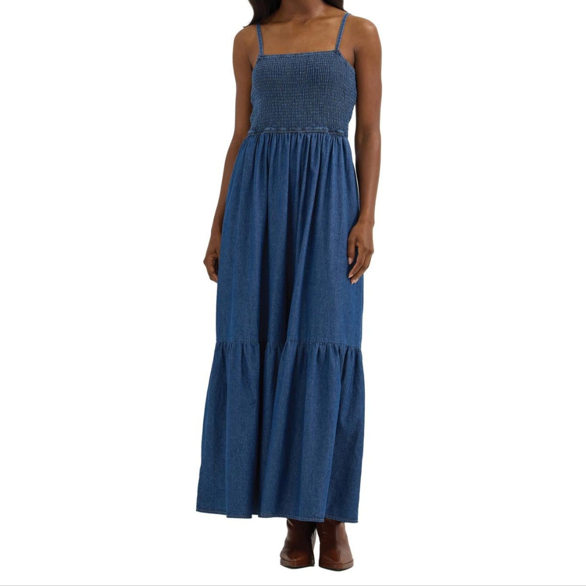 Wrangler Retro Punchy Denim Dress western wear