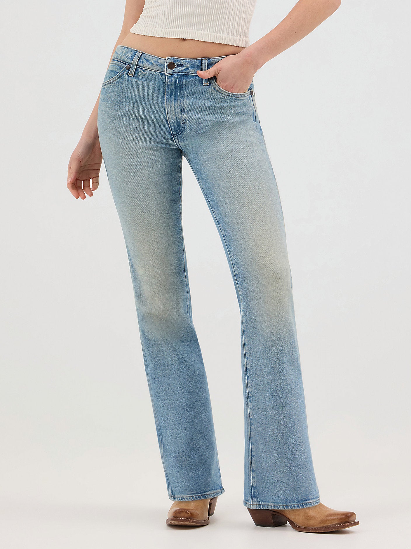 Wrangler Womens Bootcut Golden Days Pants order today at boltranchstore.com