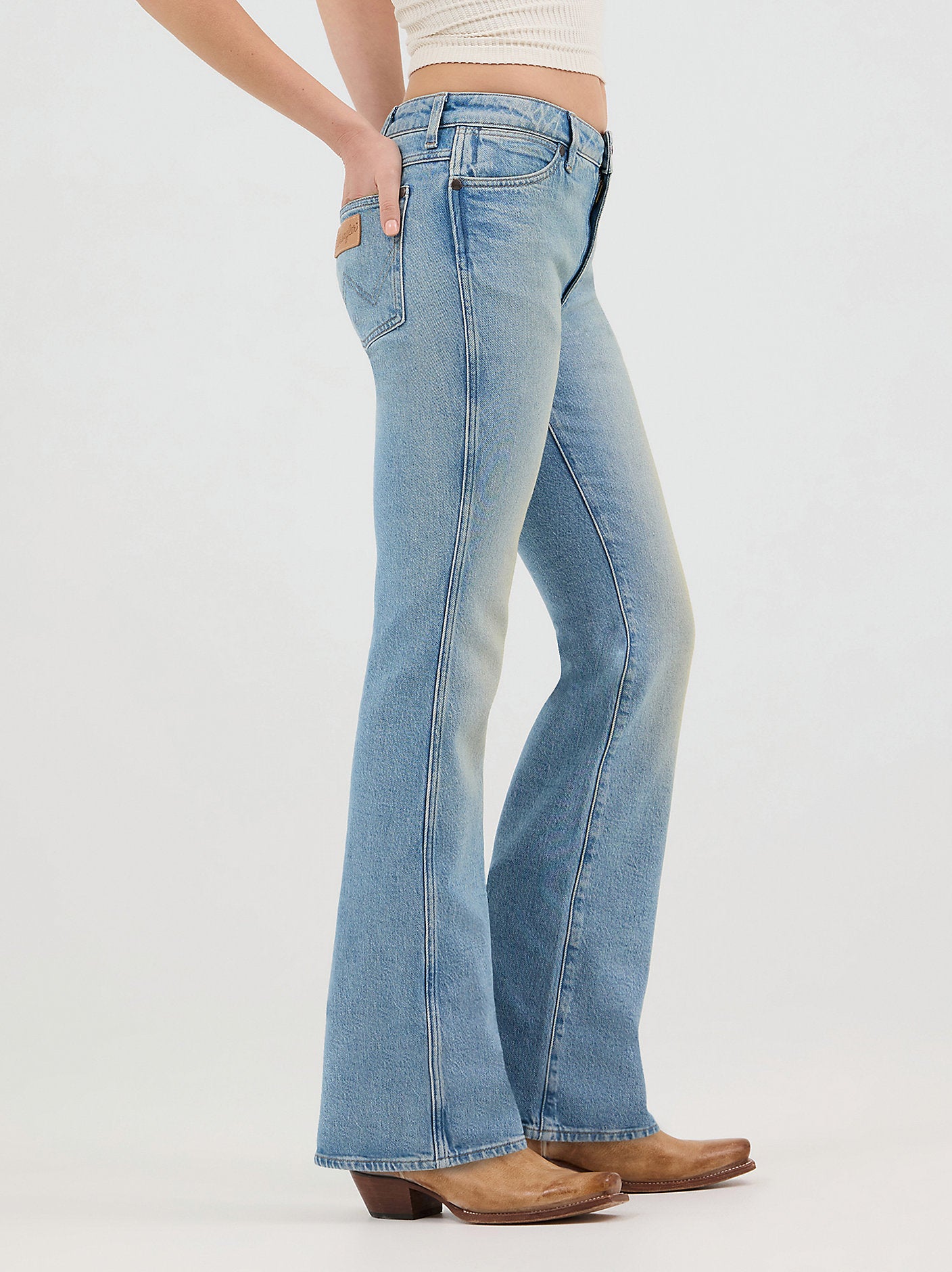Wrangler Womens Bootcut Golden Days Pants side