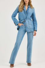 Wrangler Womens Denim Baby Blazer buy now free shipping at Bolt Ranch Store