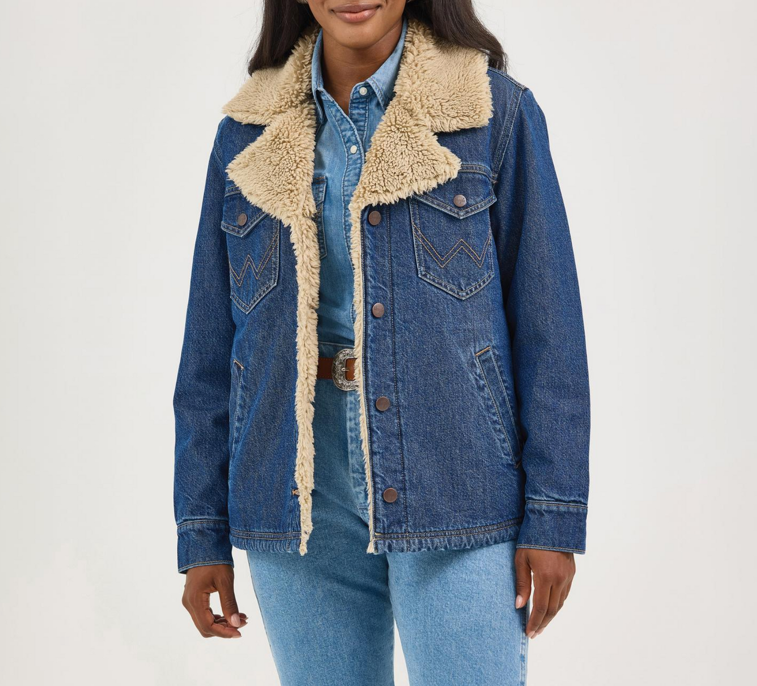 Wrangler Womens Denim Coat Denim Buy at Boltranchstore.com