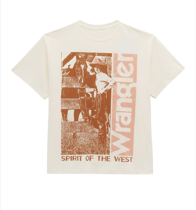 Wrangler Womens Girlfriend Short Sleeve western spirit of the west Boltranchstore.com cowgirl horse western 112379645