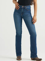 Wrangler Womens High Rise Bold Bootcut Jean available at boltranchstore.com