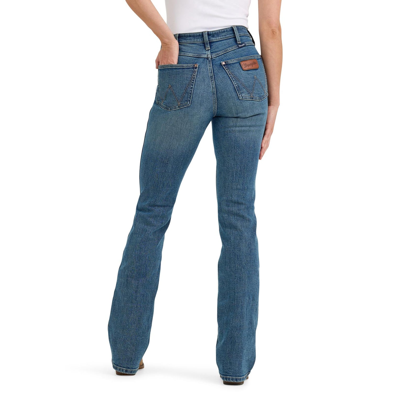 Wrangler Womens Retro Bailey Boot Jean in Natalia order at boltranchstore.com womens western fashion 