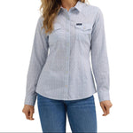 Wrangler Womens Western Dress Snap Shirt Buy this at Boltranchstore.com