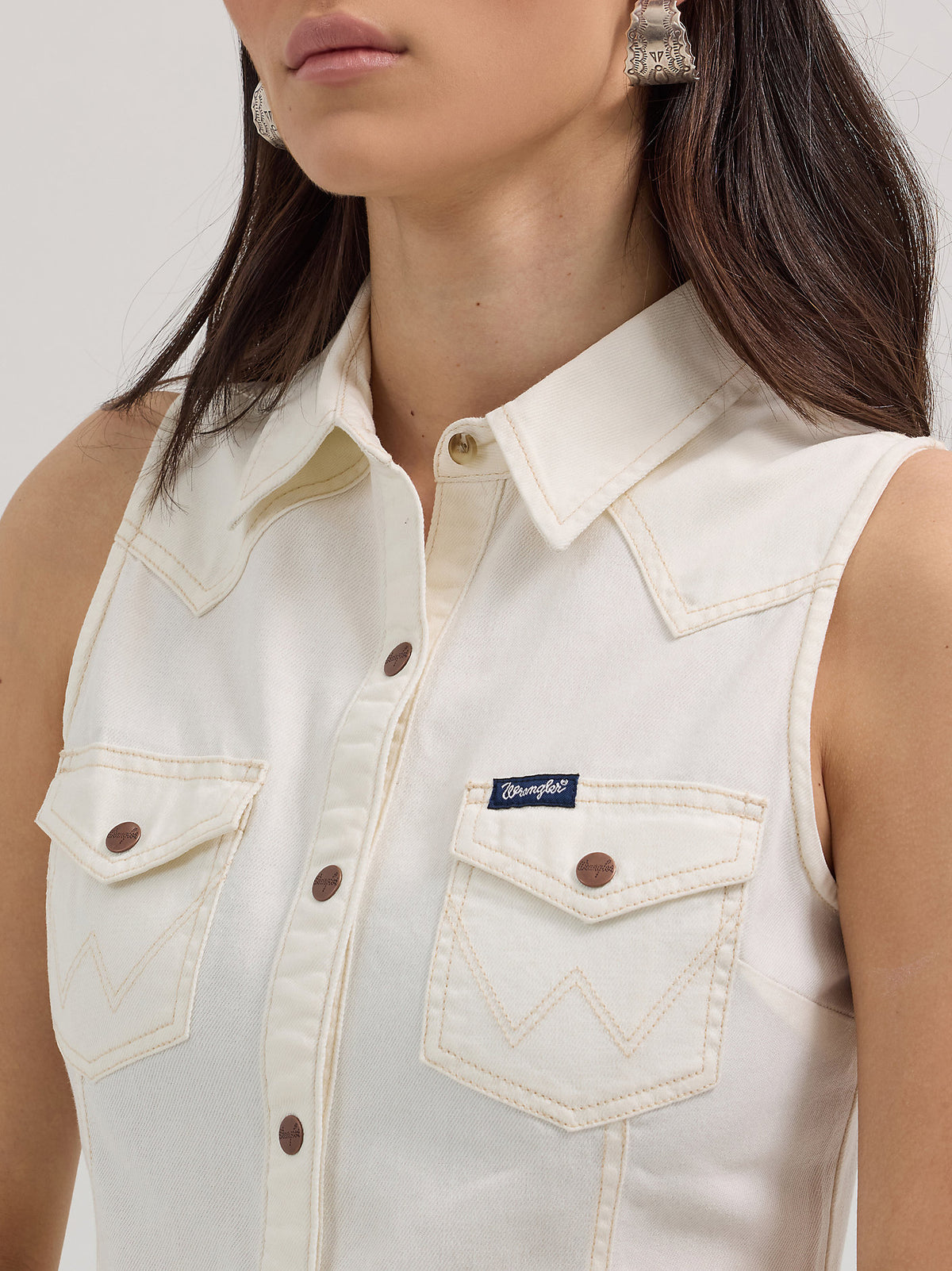Wrangler Womens Western Snap Shift Dress for all you western wear from your favorite western store, Bolt Ranch Store.