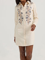 Wrangler Womens Wildflower Snap Shirt Dress order today at boltranchstore.com