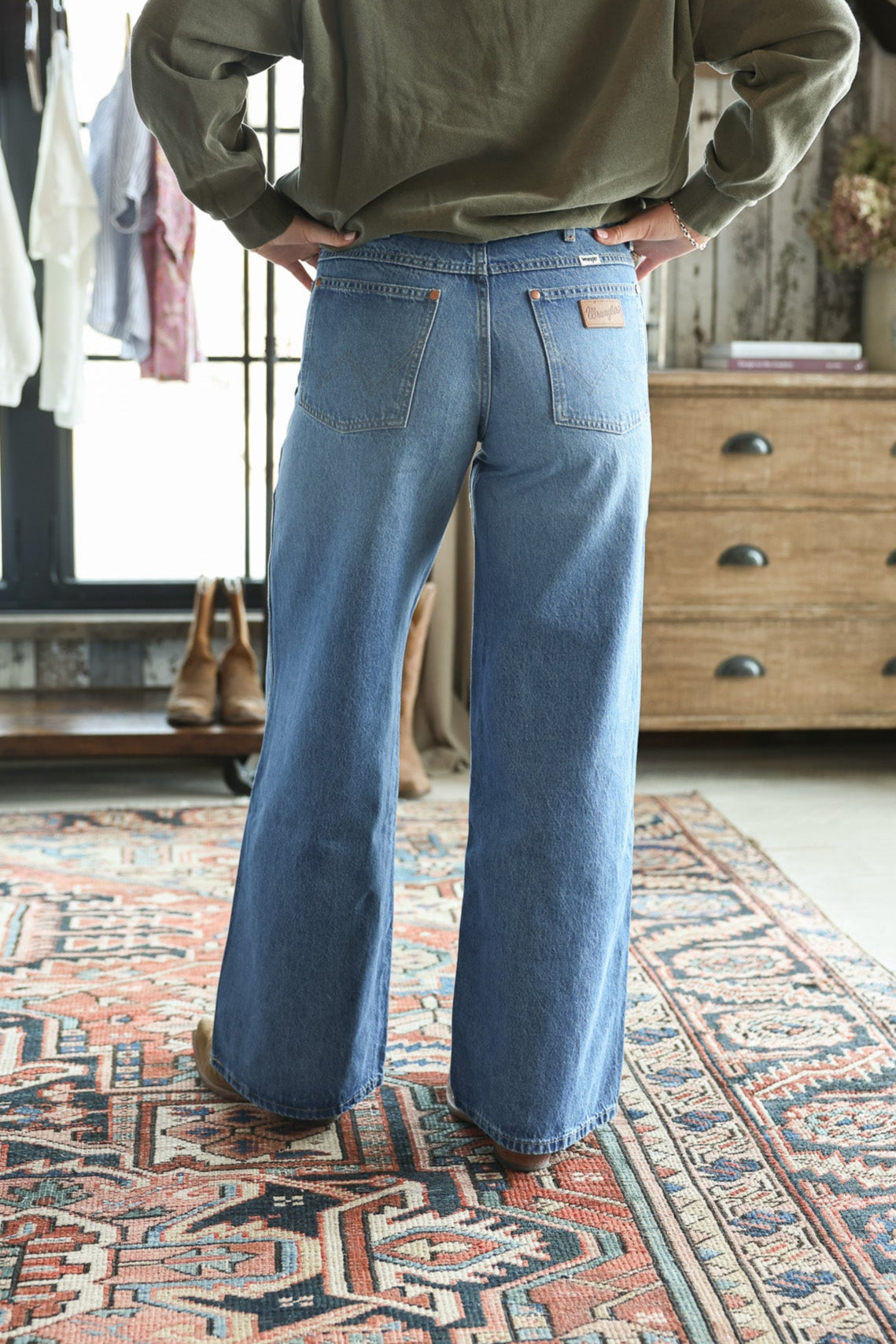 Wrangler Womens World Wide - Ranch Housedown Pants