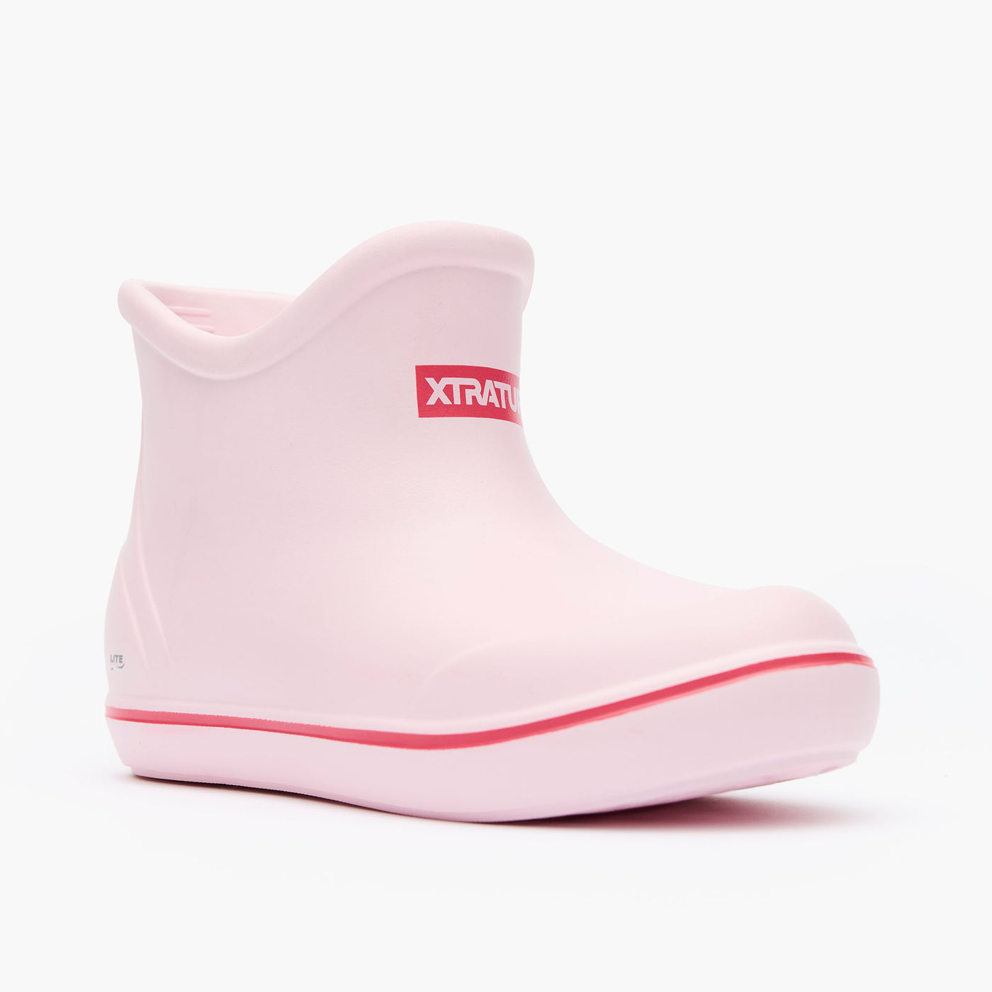 XTRATUF Tufs Little Kids Ankle Deck Boot Bubble Gum