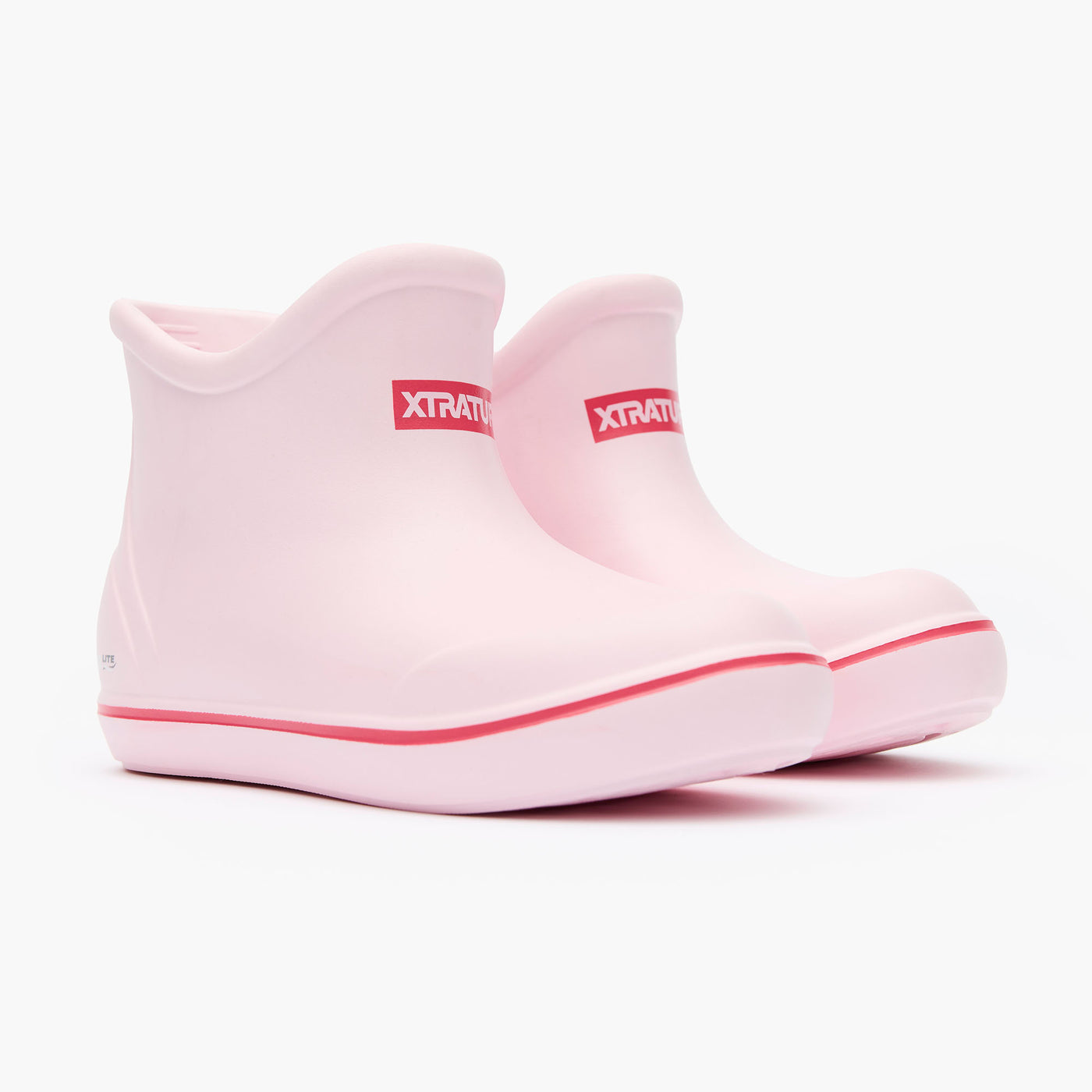 XTRATUF Tufs Little Kids Ankle Deck Boot Bubble Gum