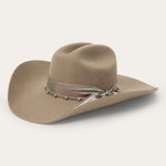 Stetson Golden Valley Cowboy Hat Buck medium curved brim measuring four and a quarter inches