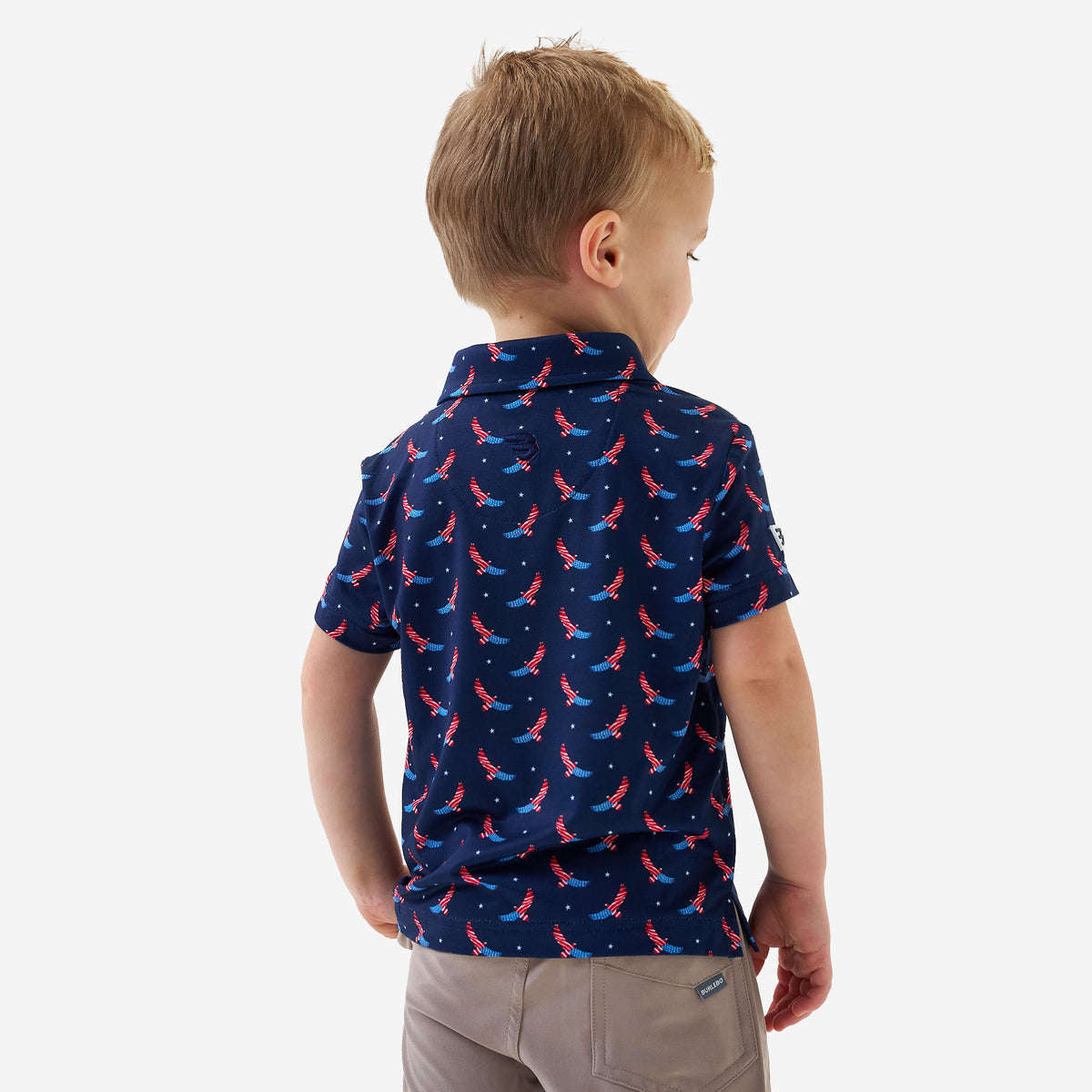 Burlebo Youth Performance Polo USA Eagle