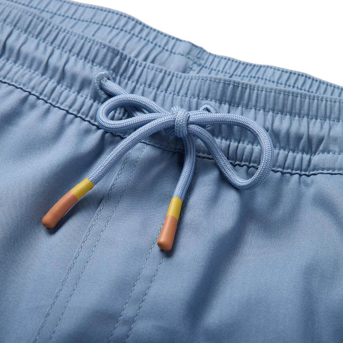 Seager Mens Yuma Nylon Shorts Faded Denim